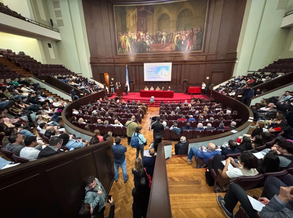 La OISS participó del Encuentro Metropolitano de Salud Pública en la Facultad de Medicina de la UBA